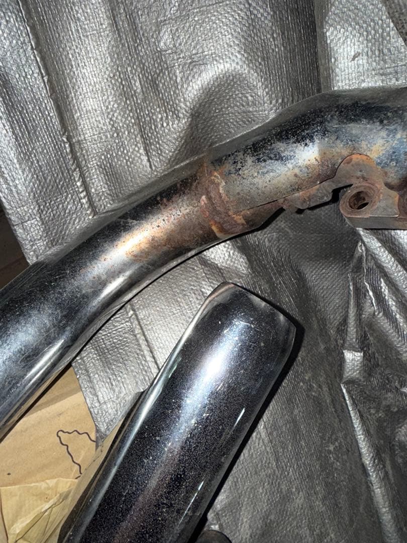 ドラッグスター 1100 VP10 純正マフラー