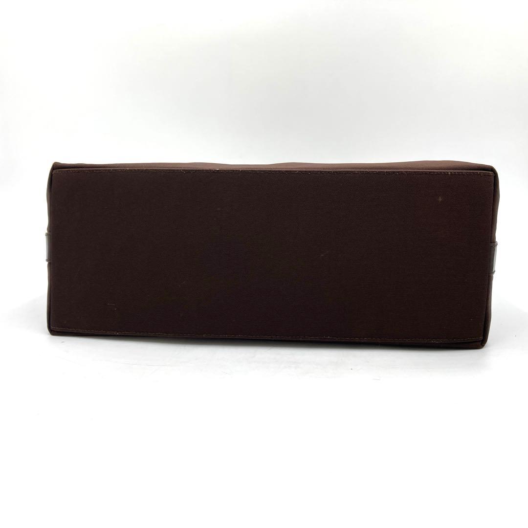 GUCCI グッチ ショルダーバッグ ブラウン ナイロン イタリア製