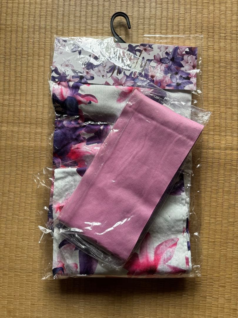 らら　浴衣　浴衣帯セット浴衣　rady レディー　トロピカルフラワー