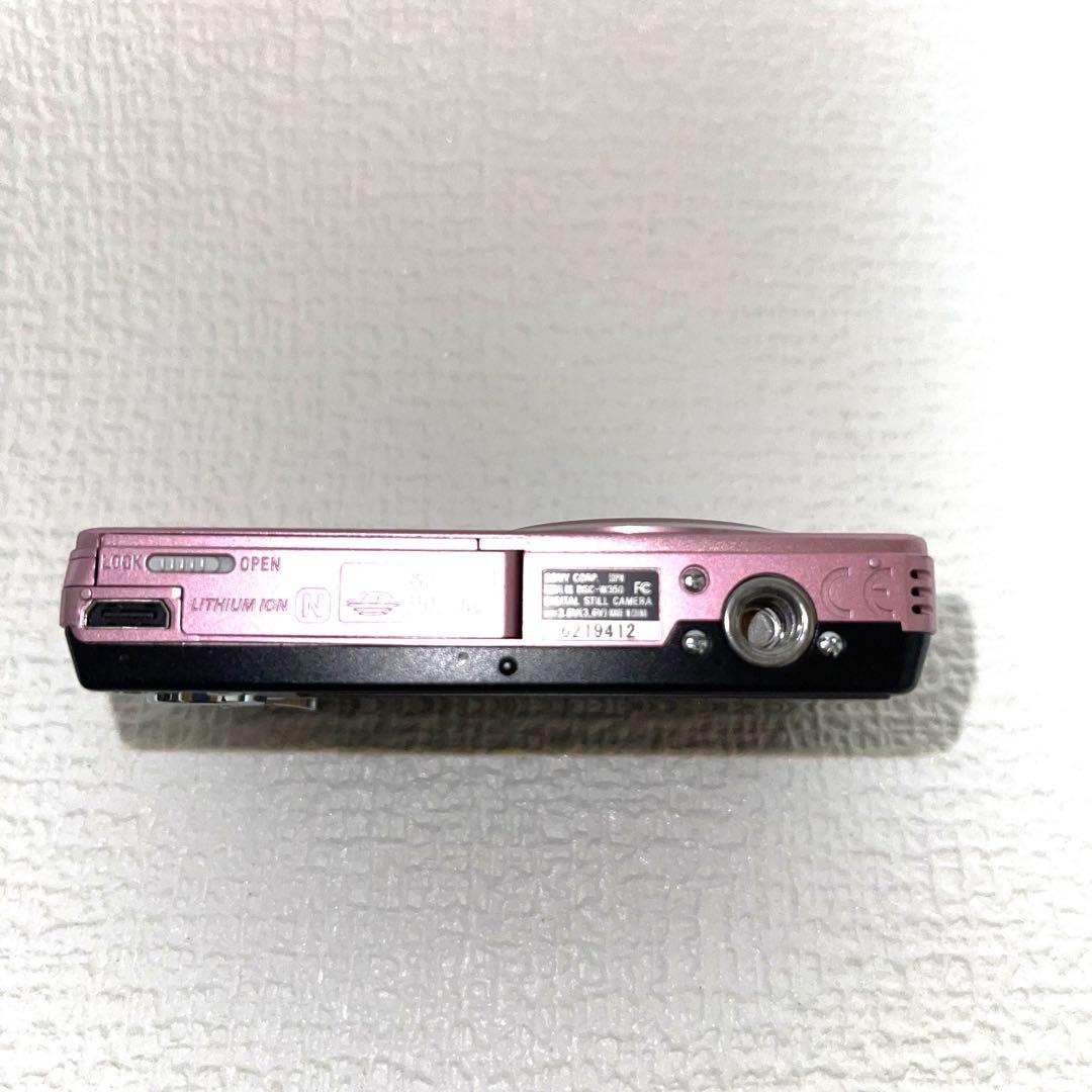 SONY Cyber-Shot DSC-W350 コンデジ ピンク