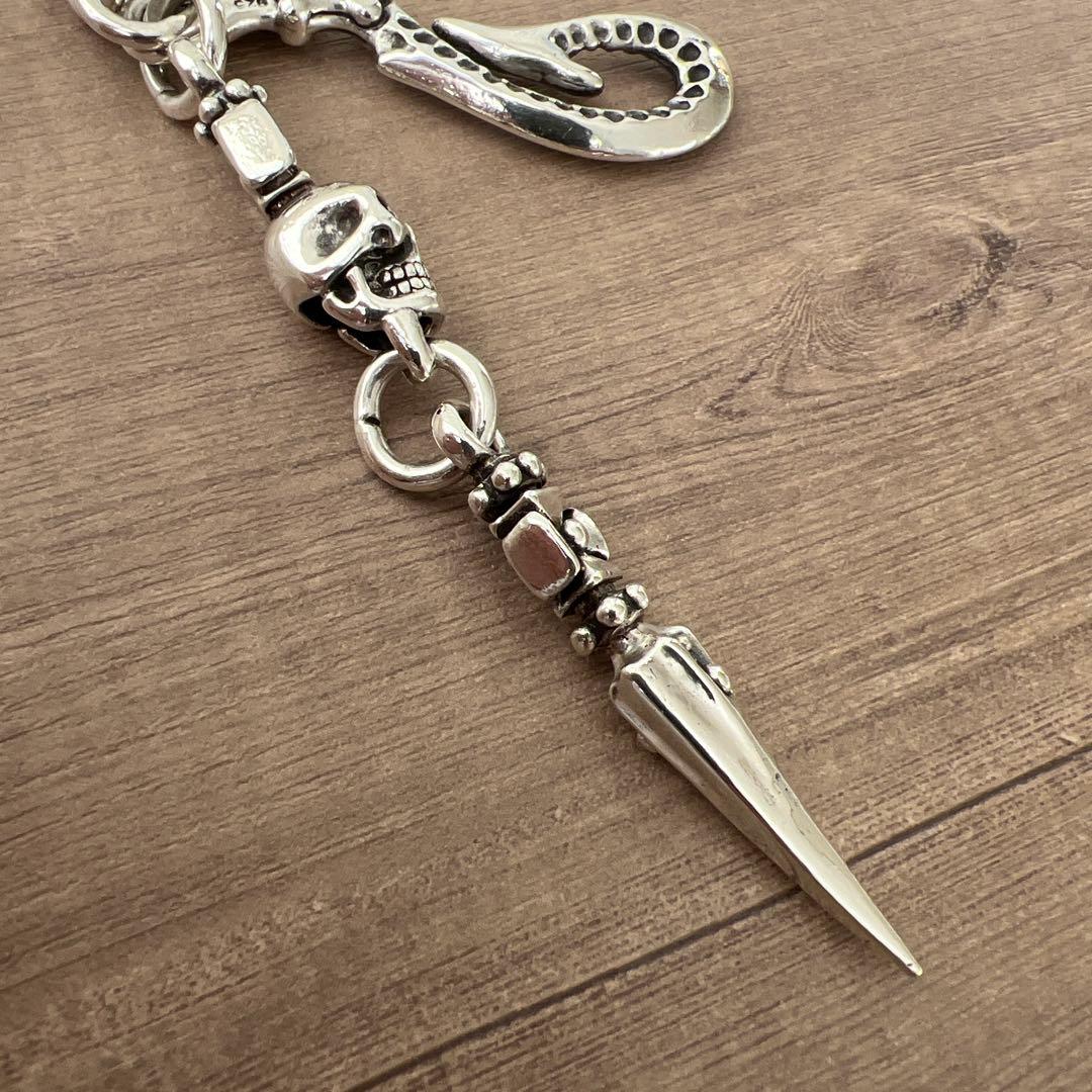 r*9様 SILVER 925 キーリング　キーチェーン　中古　ノーブランド