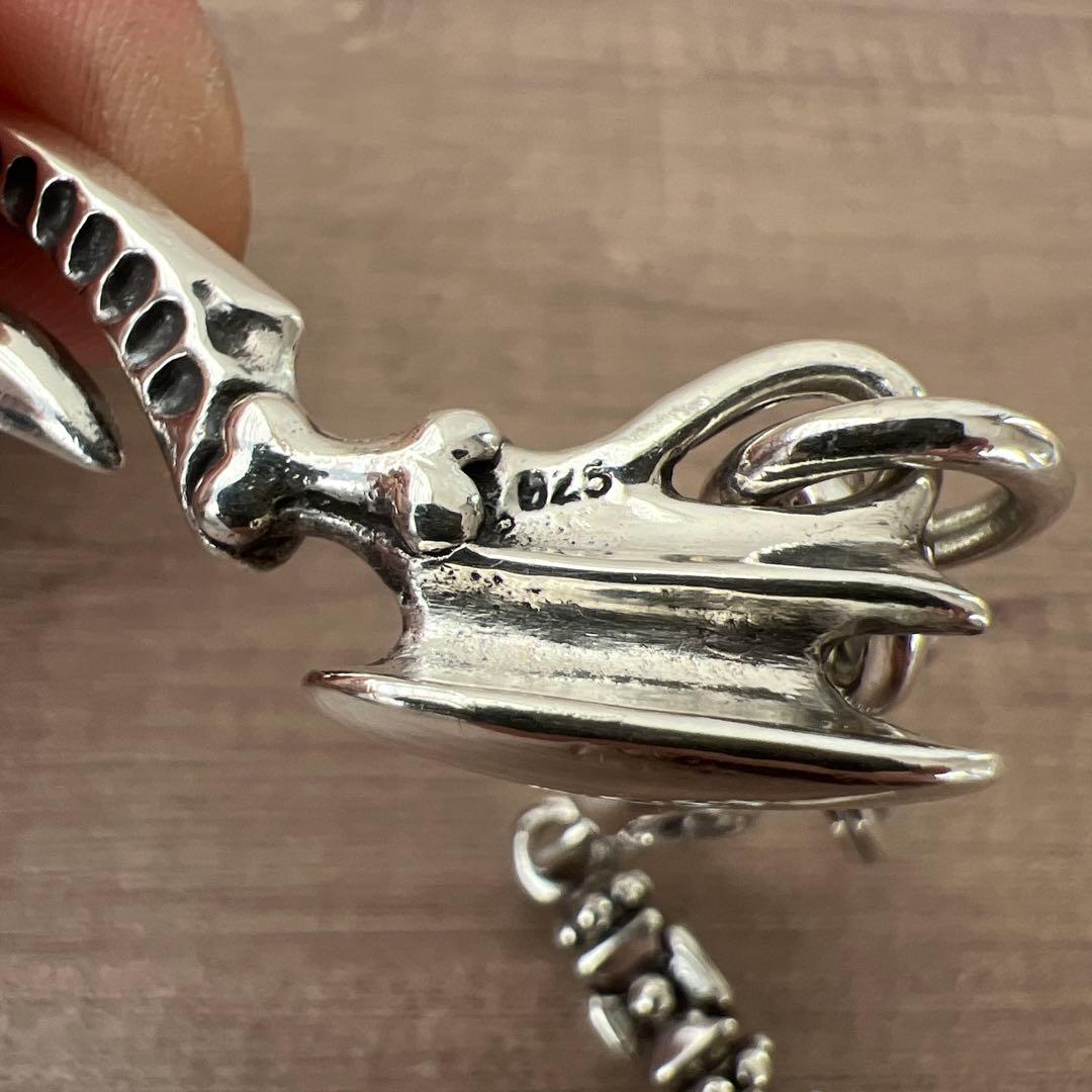 r*9様 SILVER 925 キーリング　キーチェーン　中古　ノーブランド
