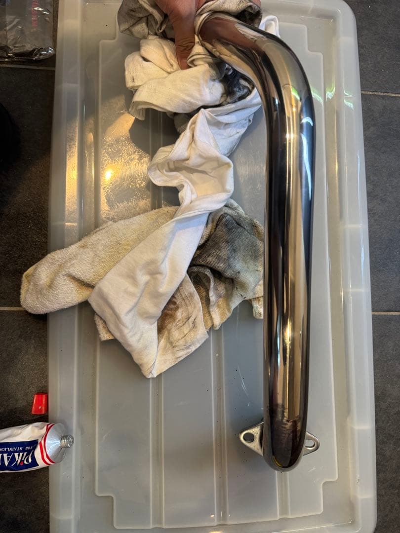 闇矢屋CB750K four エキゾースト集合マフラー 零タイプ (ステンレス製