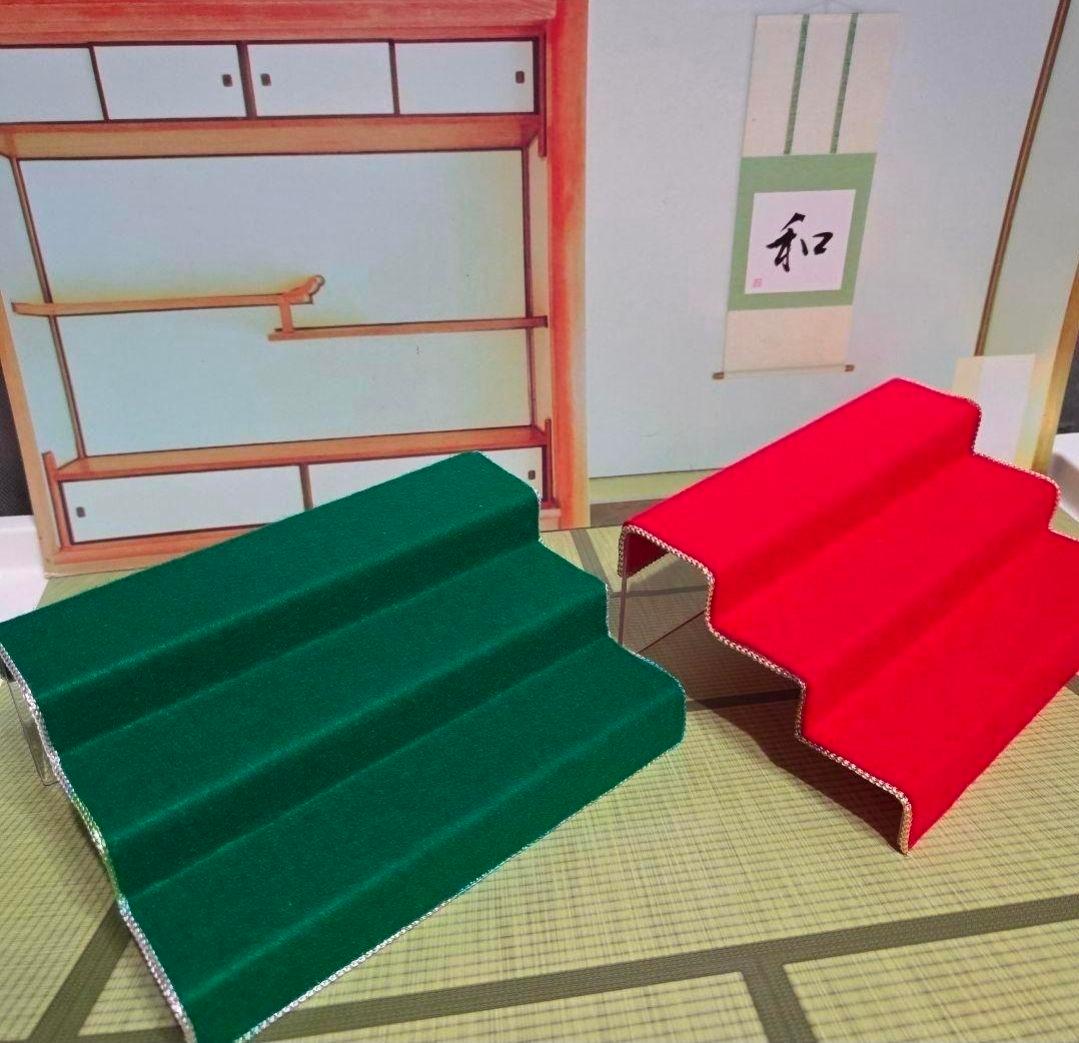 あきたみ　ひな壇(三段飾り)　③繧繝縁三段タイプ　他