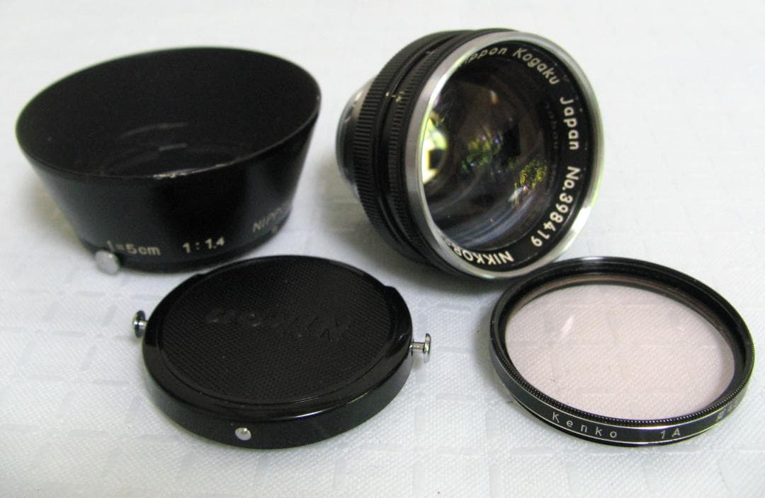 ★Nikon NIKKOR-S 5cm F1.4ニコンSマウント レンズフード付