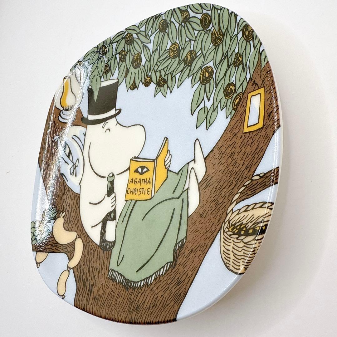 ムーミン ウォールプレート BACK TO NATURE 自然に帰る 1990