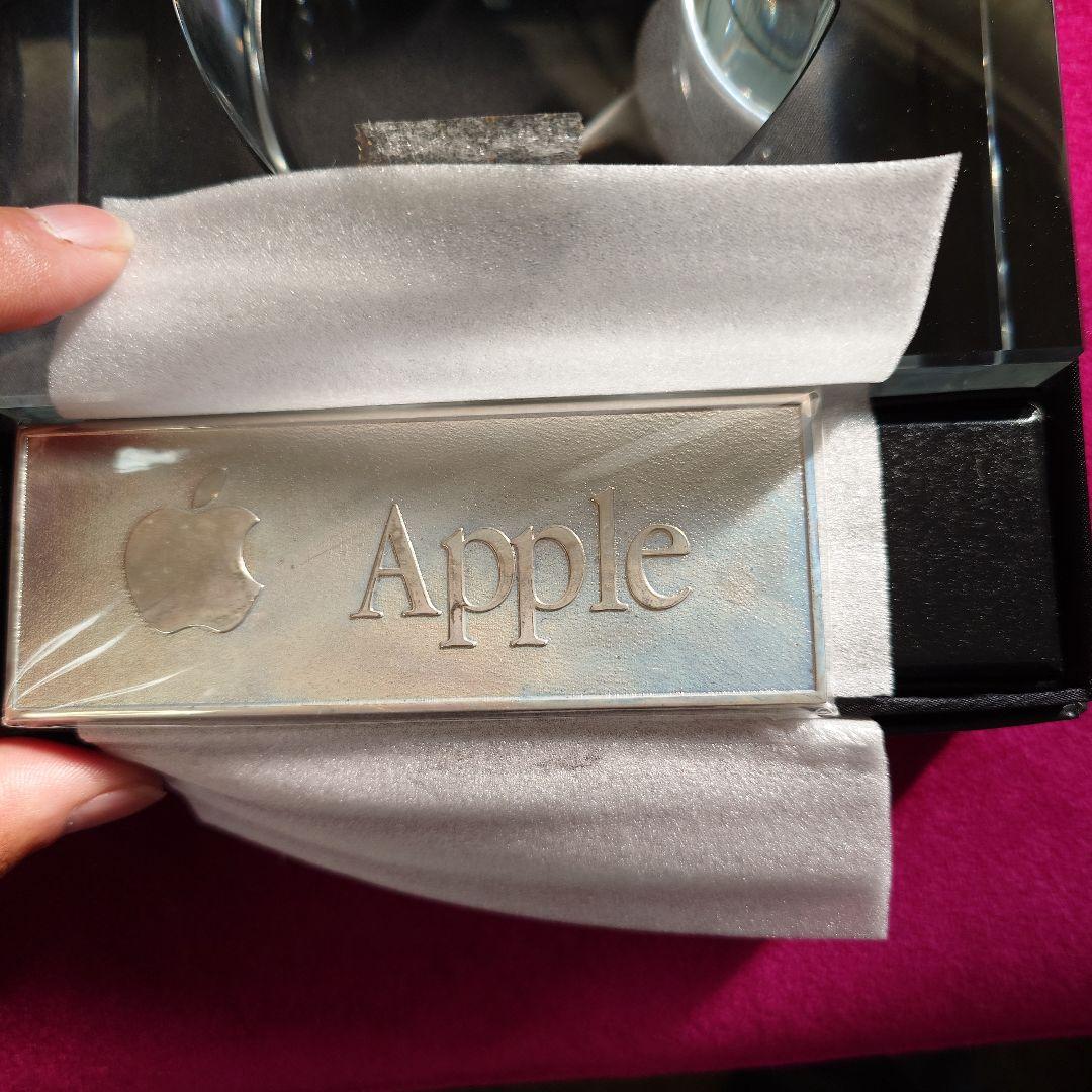 Apple HOYA　クリスタルガラス　非売品　置物