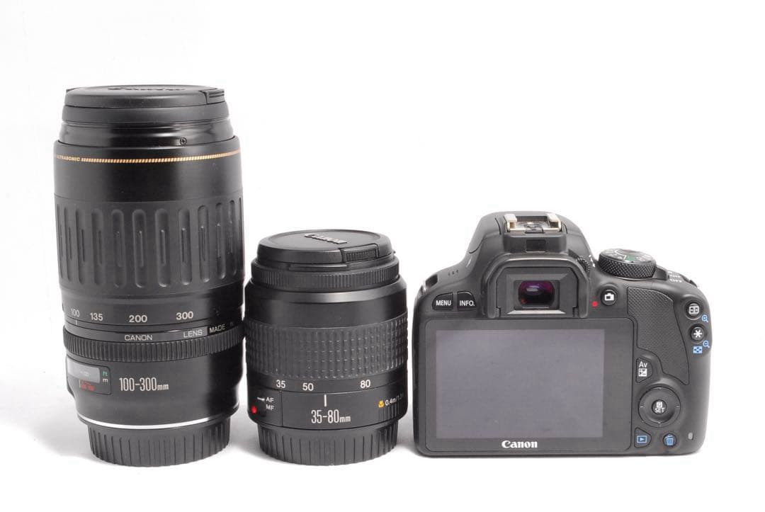 超軽量✨高画質✨Canon Kiss X7✨スマホ転送OK✨ダブルレンズ✨美品✨