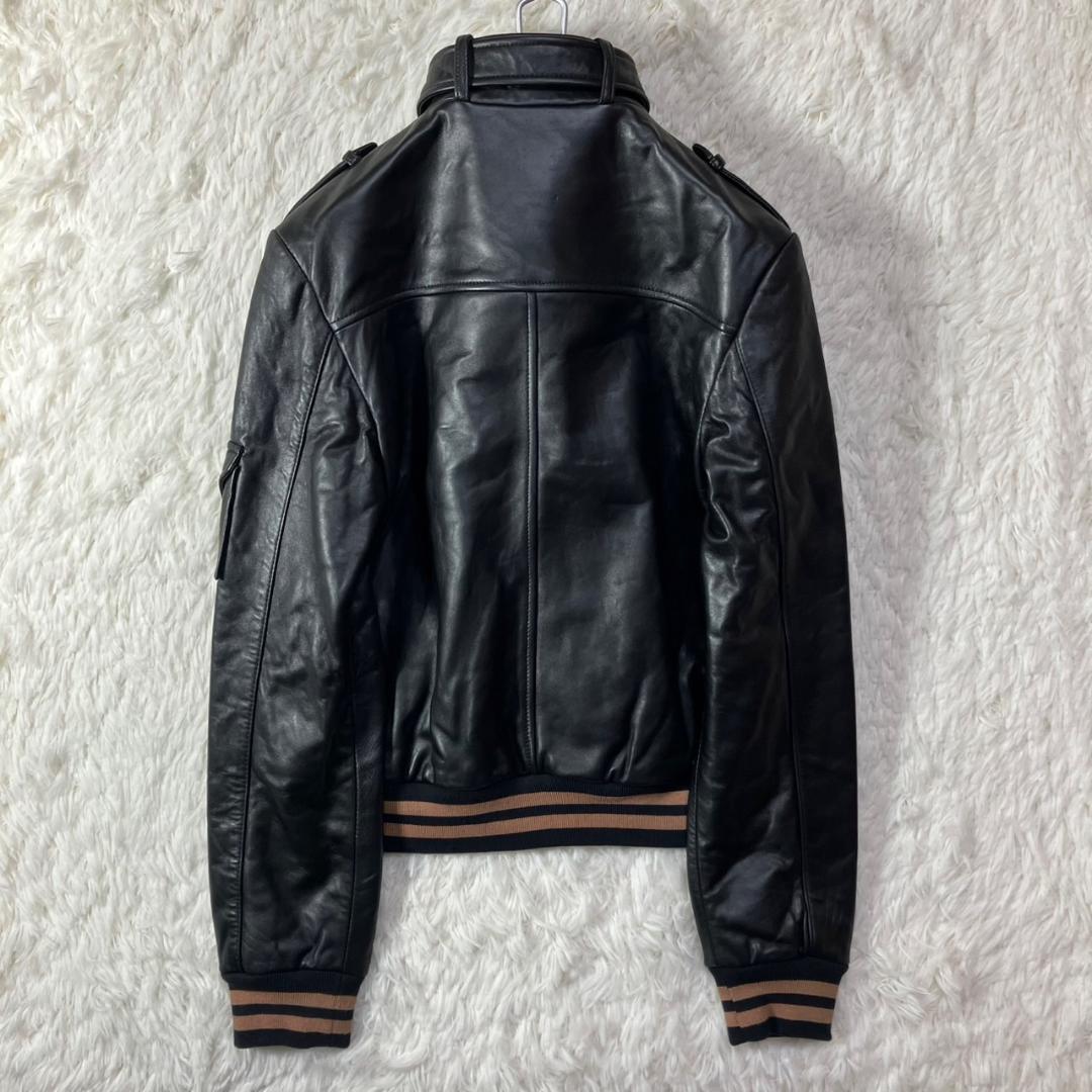 極美品 90s バナナリパブリック レザージャケット ブルゾン XL