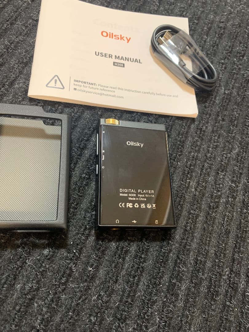 Oilsky M308 ES9018Q2M android DAP ハイレゾ