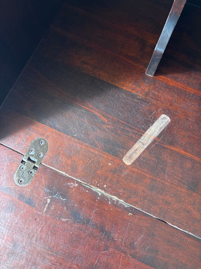 北海道民芸家具　ライティングビューロー　ライティングデスク　ローテーブル　文机