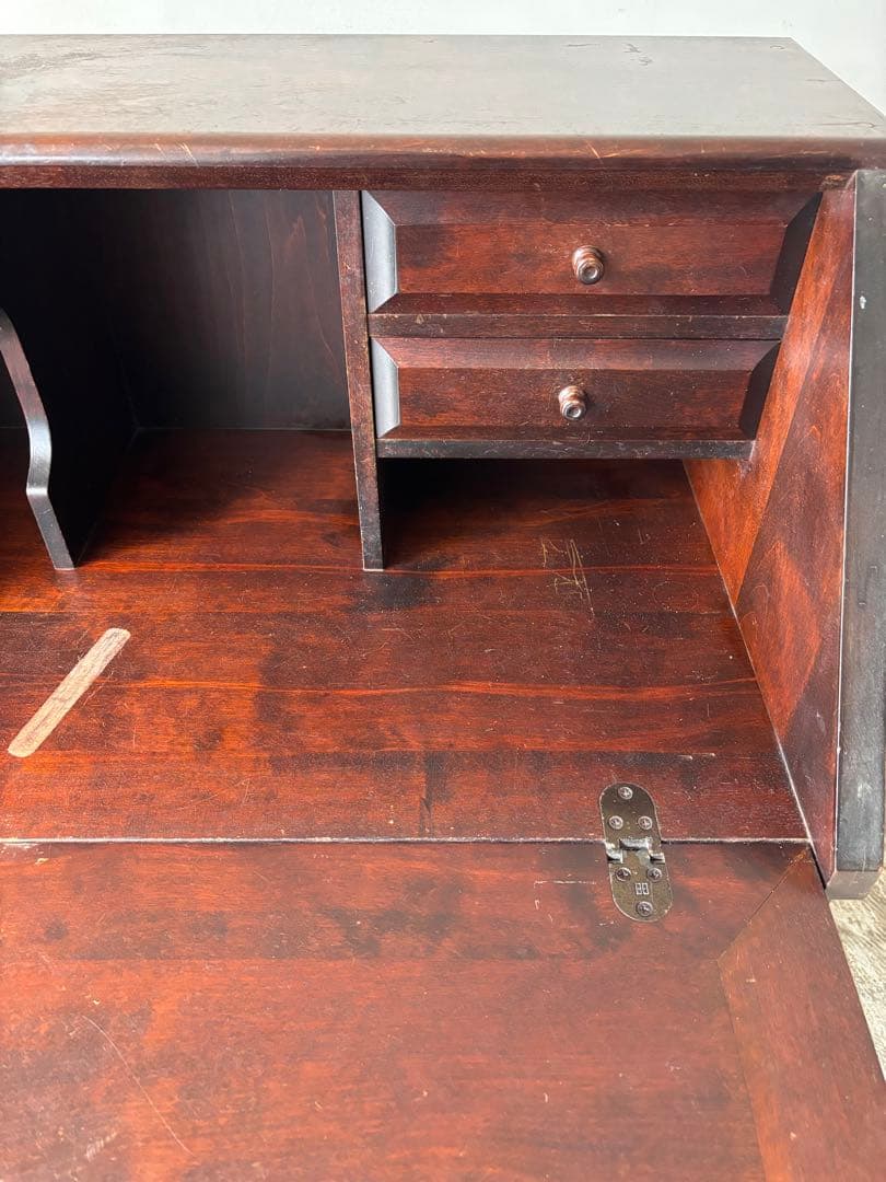 北海道民芸家具　ライティングビューロー　ライティングデスク　ローテーブル　文机