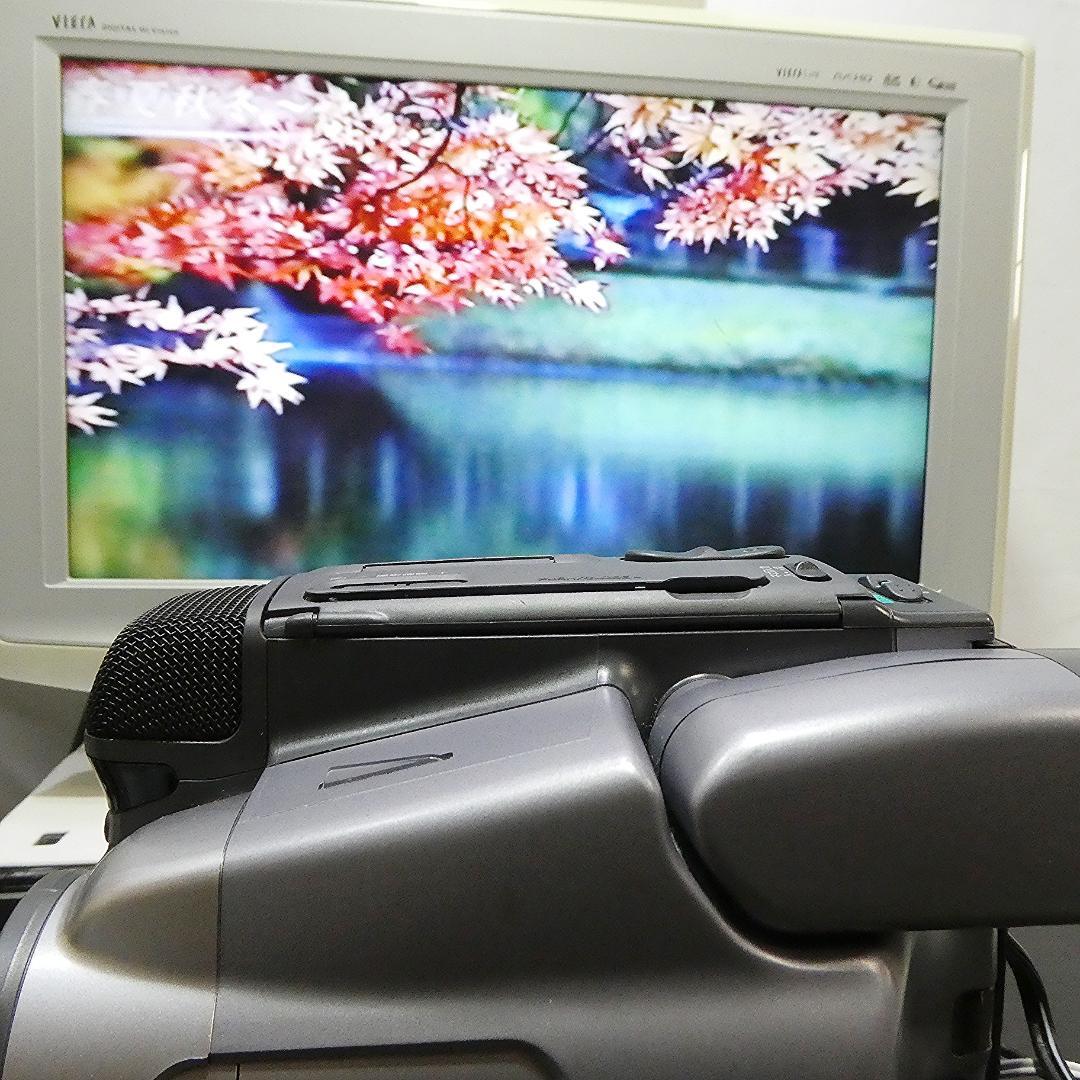 動作良好 FUJIX FH30ST VideoHi8ビデオカメラ DVDダビング