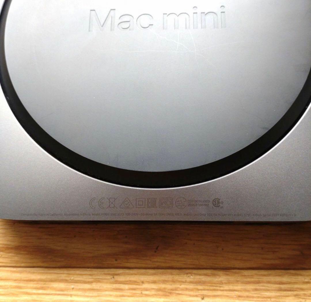 Mac mini 2018 スペースグレー　i3:16GB:128GB SSD