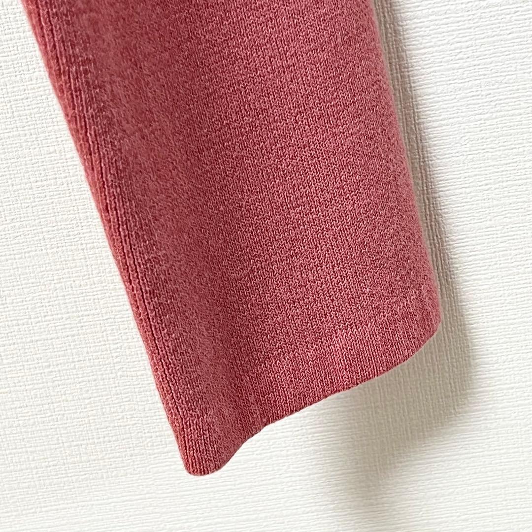 【美品】René ルネ パール ビジュー カーディガン 36 ピンク