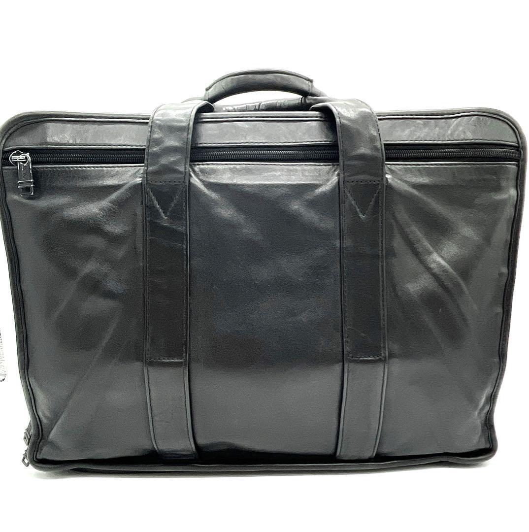 TUMI オールレザー 2WAY ビジネスバック 2層式 エキスパンダブル機能