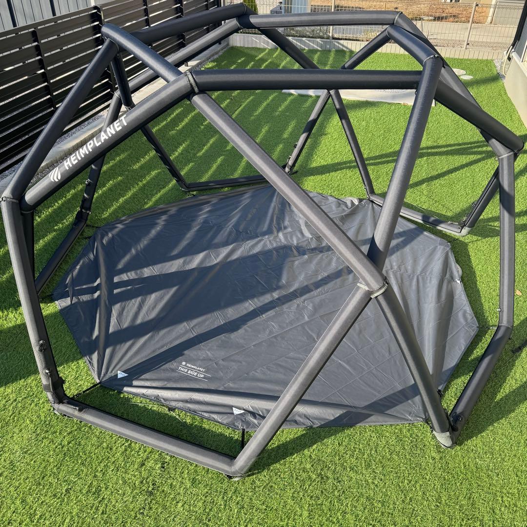 ハイムプラネット ケイブ エアーテント　ポンプ　フットプリント付き