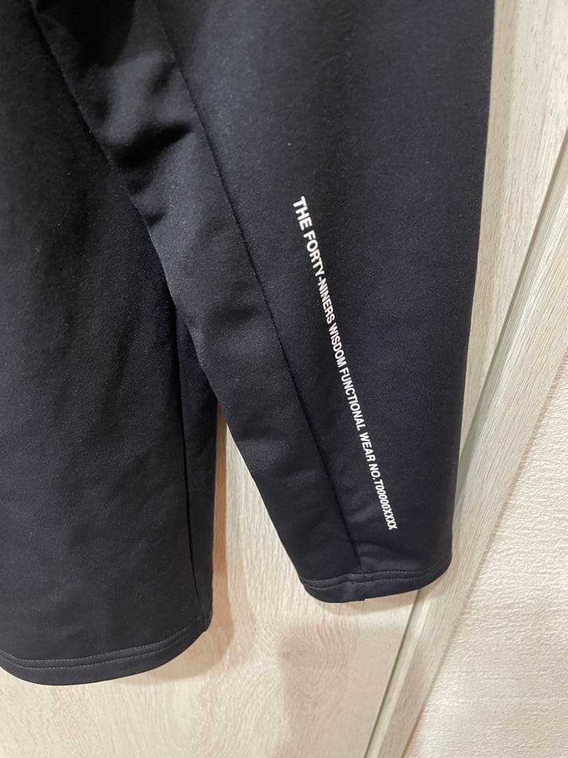 TFW49 LS BRUSHED HOODIE BK×NV サイズM