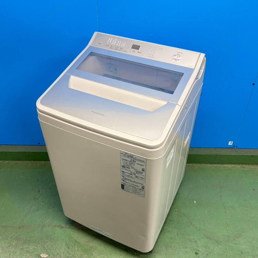 726Panasonic　家庭用　洗濯機　９キロ　小型 一人暮らし　インバーター