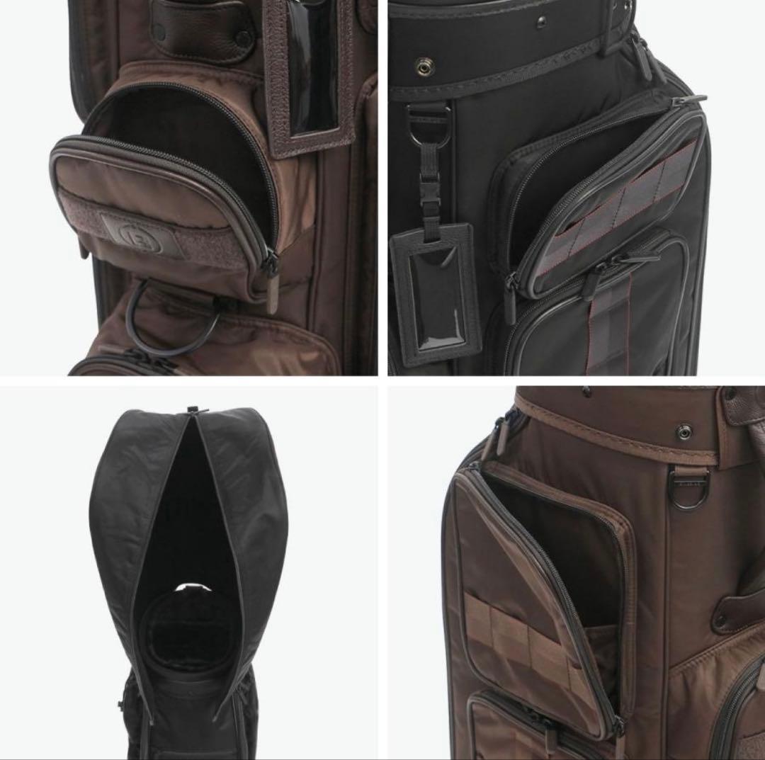 ブリーフィング ゴルフ CR-6 キャディバッグ BRG253D41 ブラウン