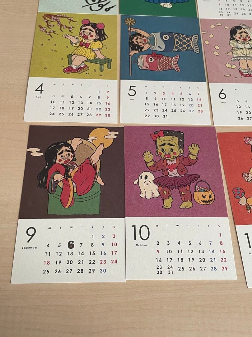 ブリアナギガンテ カレンダー 2023 MUNE×BRIANA GIGANTE