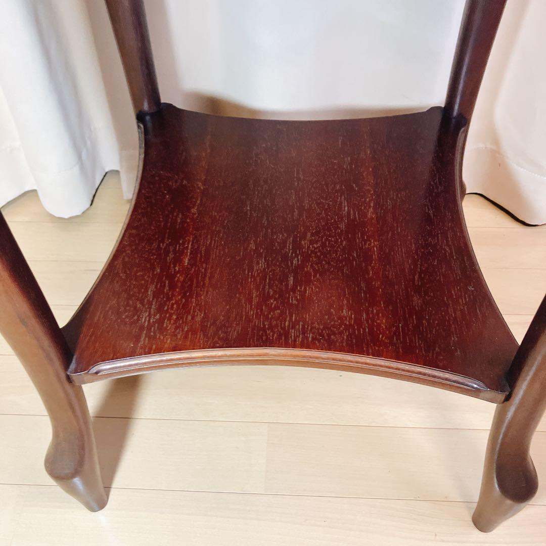 マルニ木工 ベルサイユ サイドテーブル 花台 飾り台 猫脚 オールドマルニ