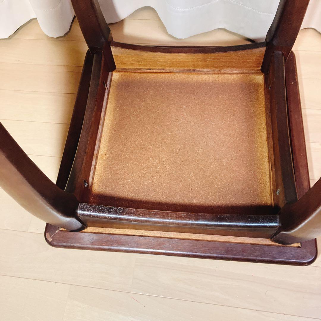 マルニ木工 ベルサイユ サイドテーブル 花台 飾り台 猫脚 オールドマルニ