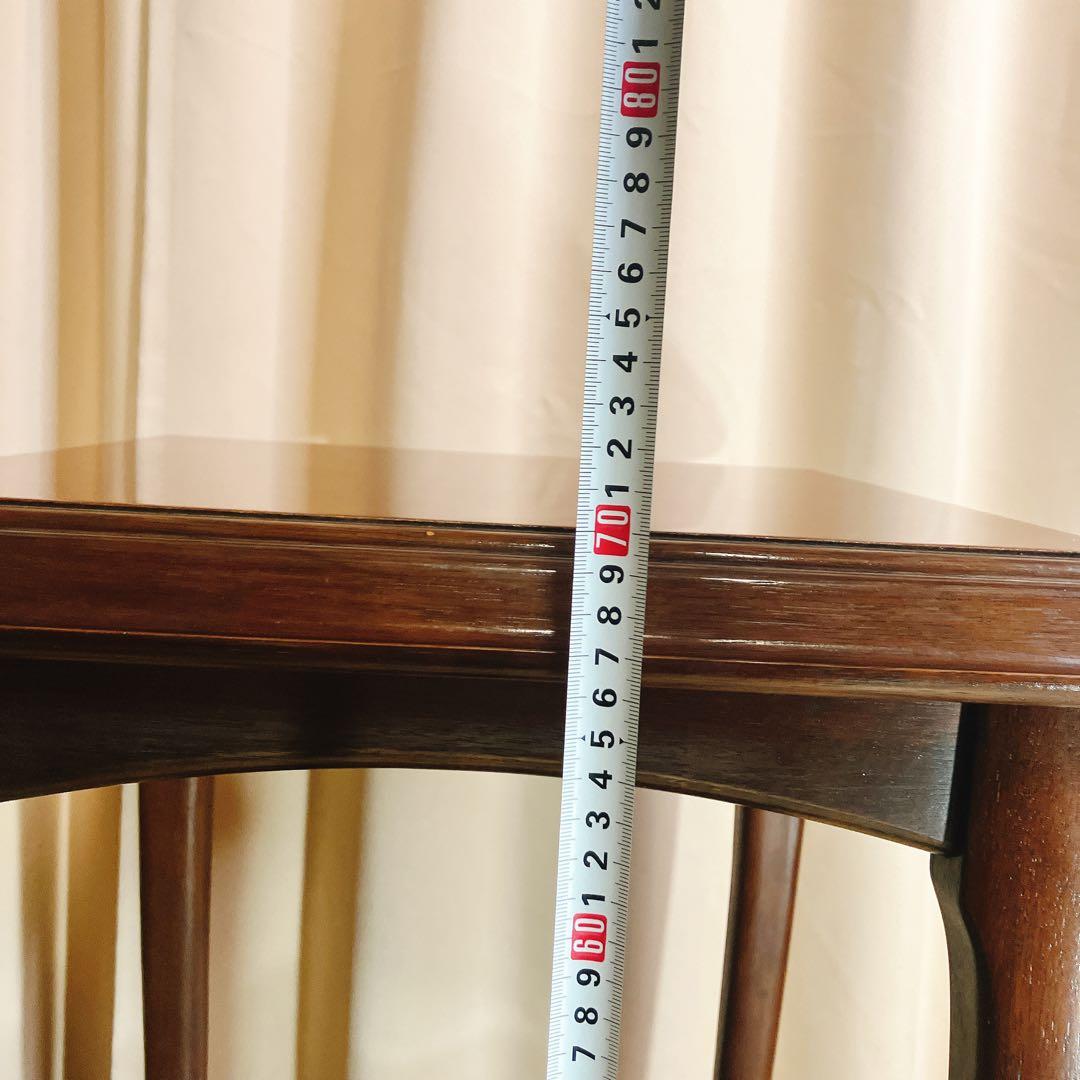 マルニ木工 ベルサイユ サイドテーブル 花台 飾り台 猫脚 オールドマルニ