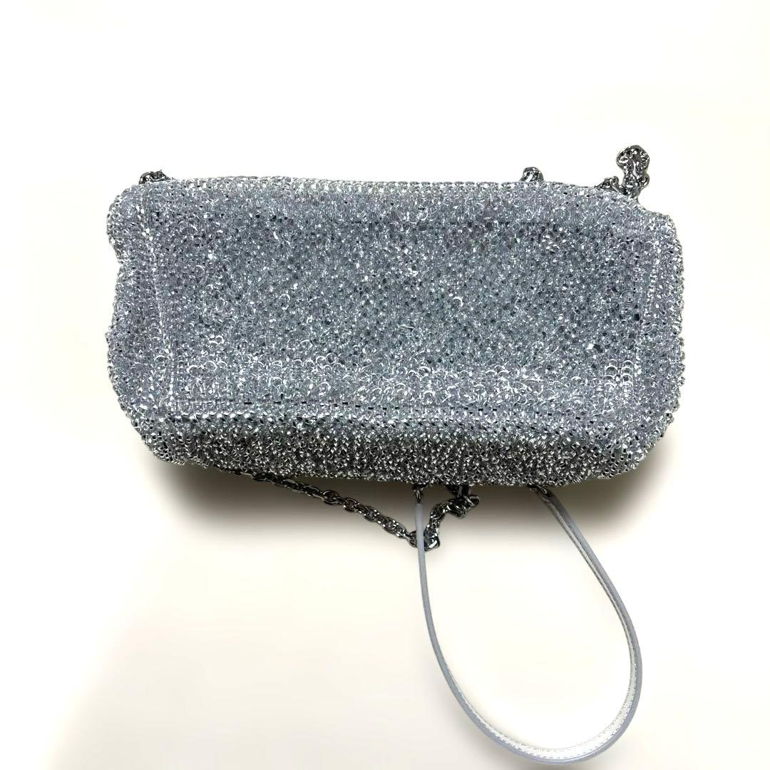 【2回使用】アンテプリマ　リナッシェレ　ショルダー(マチ付き) シルバー