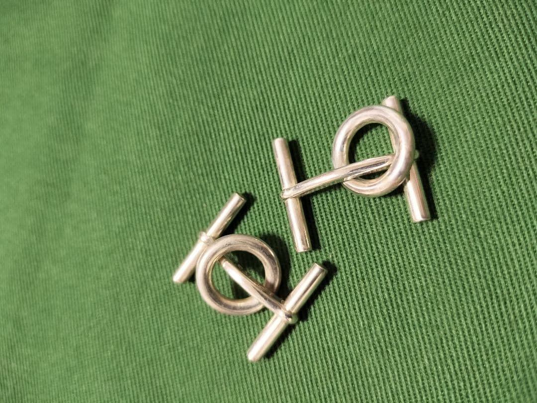 エルメス カフス ag925