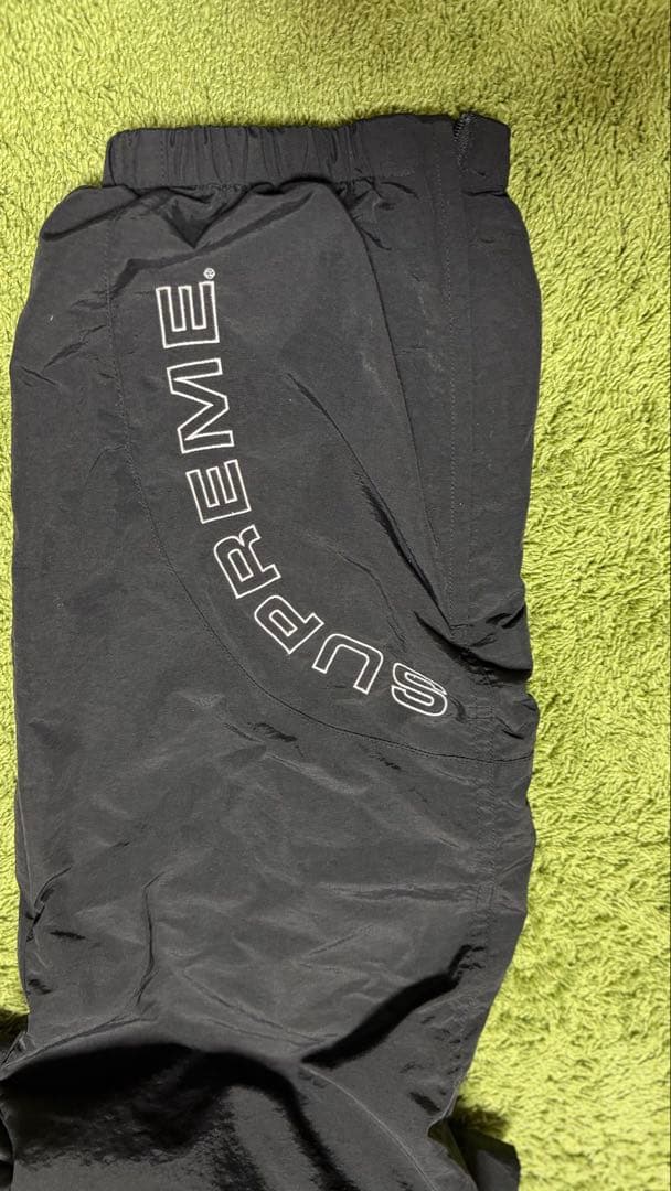 ち*♡様 SUPREME ブラック ナイロンジャケット・パンツセット