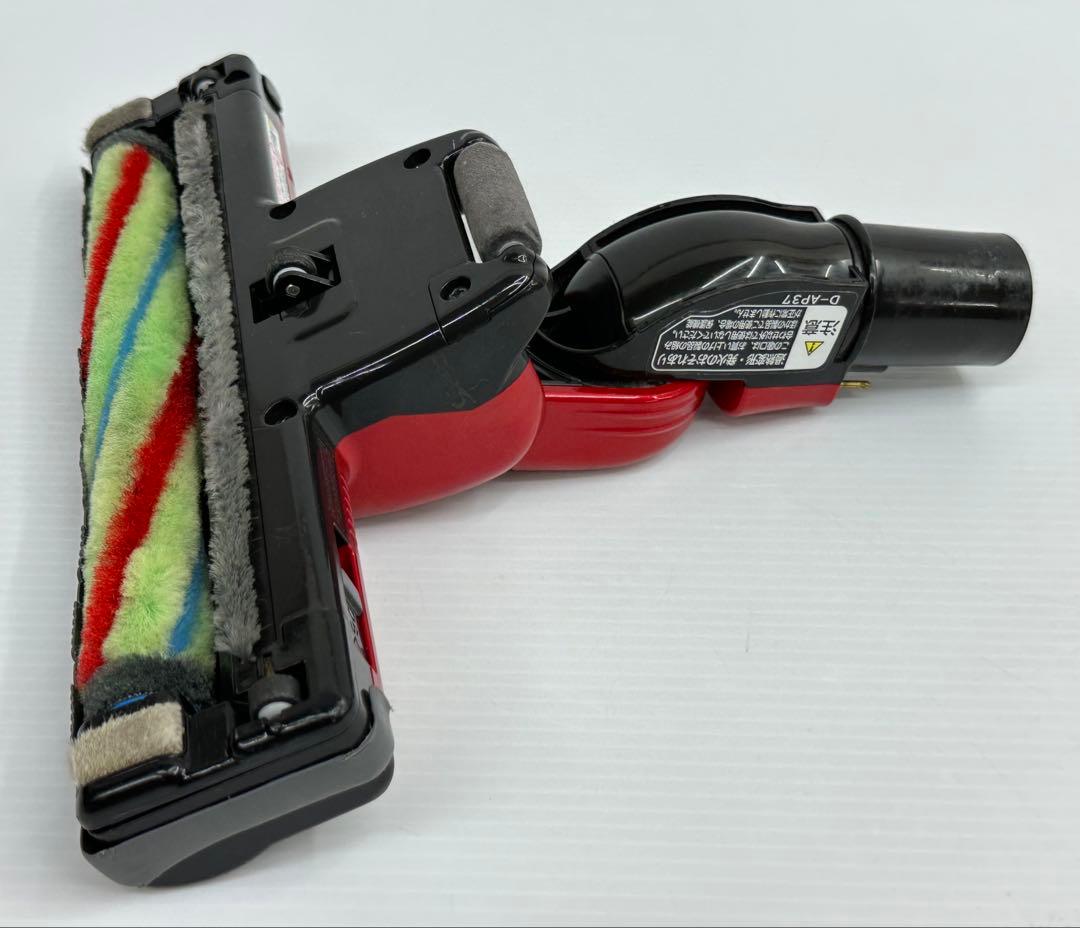 希少　赤レッド　動作保証品　日立　掃除機　綺麗　ヘッド　回転ブラシ　D-AP37