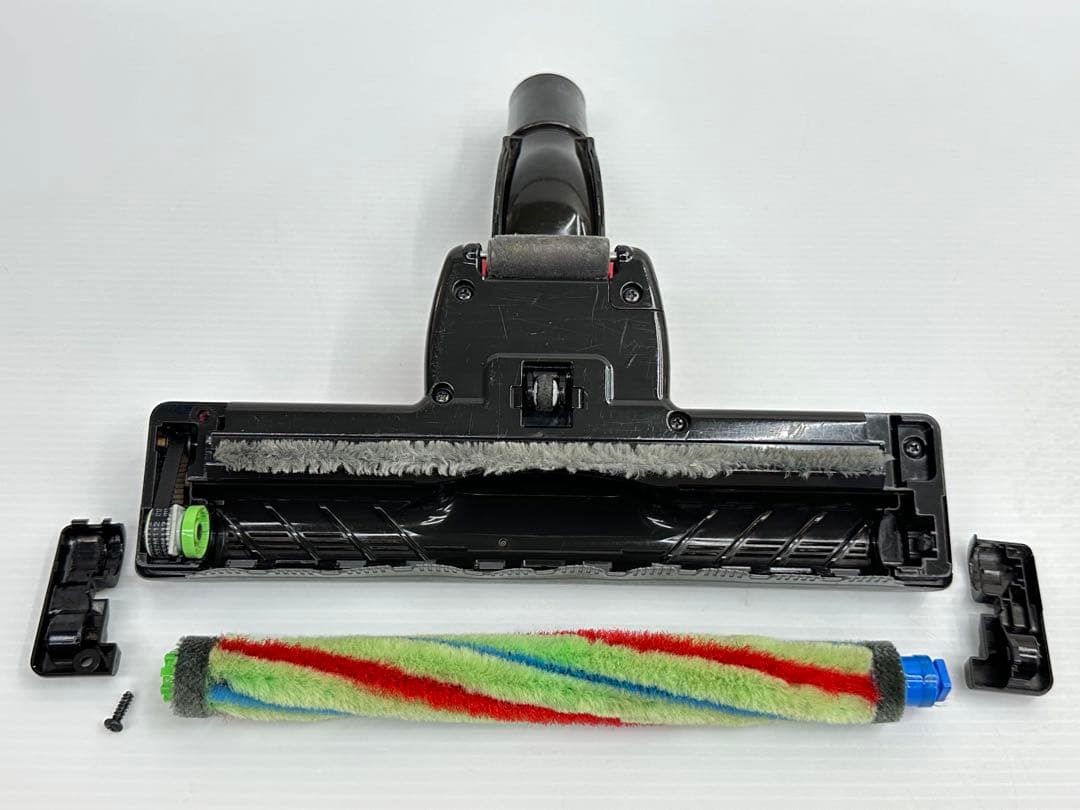 希少　赤レッド　動作保証品　日立　掃除機　綺麗　ヘッド　回転ブラシ　D-AP37