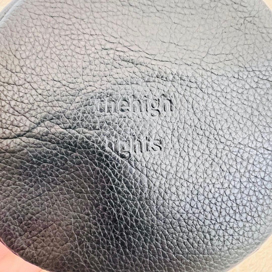 【美品】the highlights ザハイライツ'pot' ink black