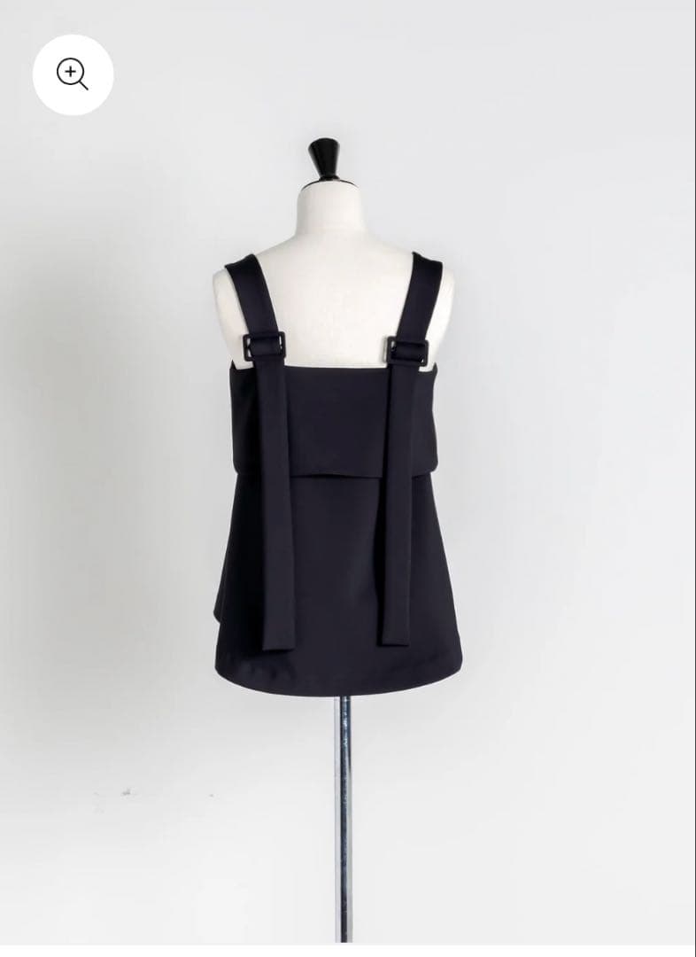 トップス Biraku bustier tops (Black)