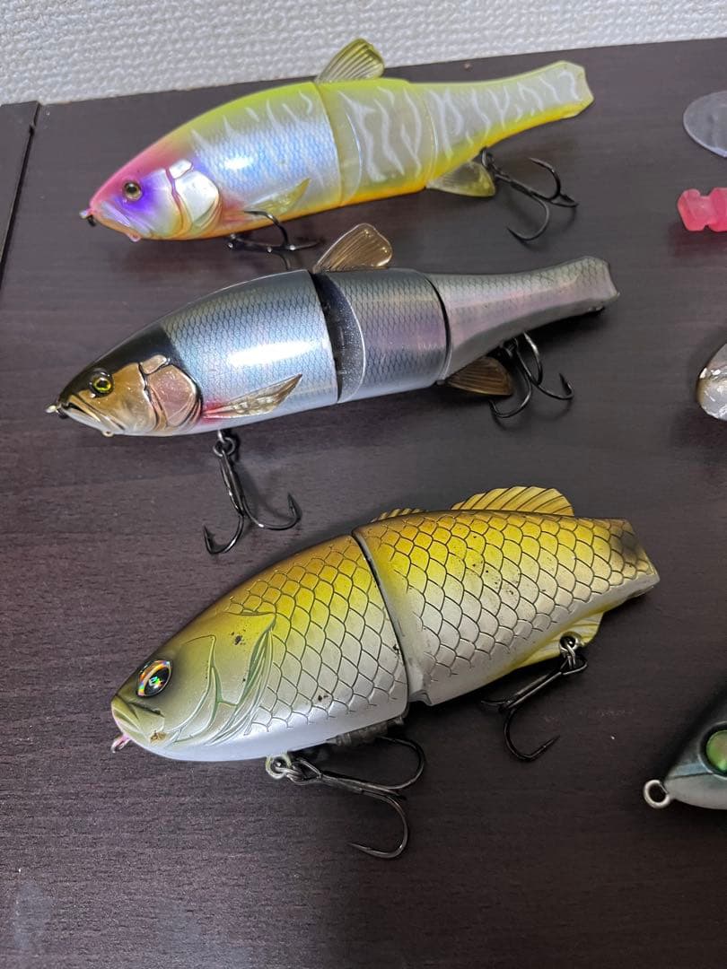 ビッグベイトルアー 6点セット　ダウズスイマー180他　中古