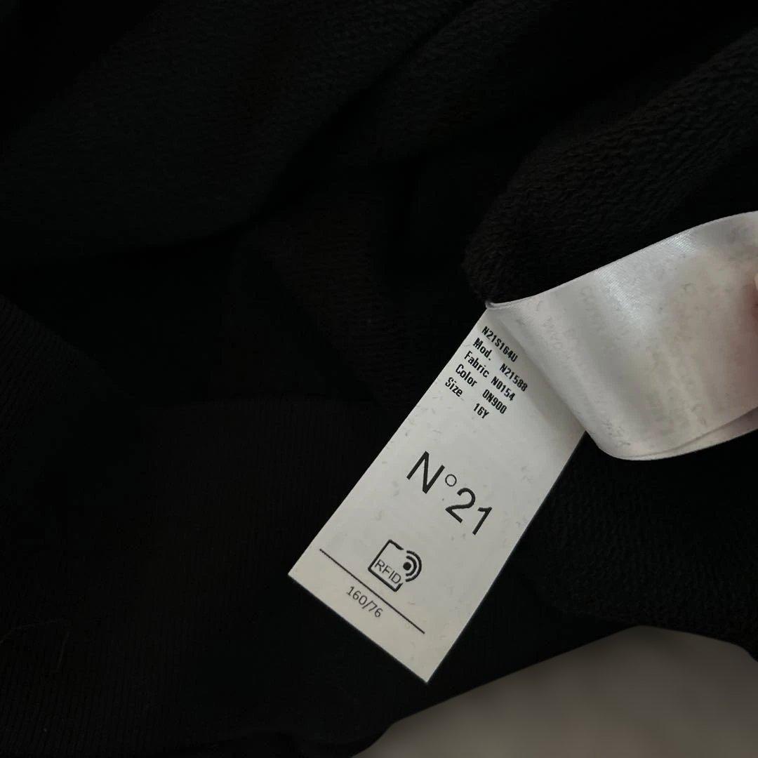 新品N°21 ブラック スウェット