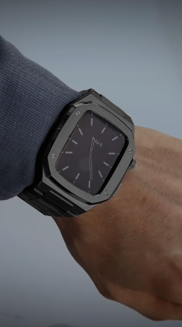 Applewatch Case - Classic - JetBlack 時計