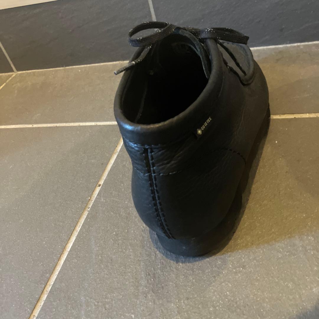 クラークス　ワラビー　ゴアテックス　シボ革　レザー　UK9 27cm