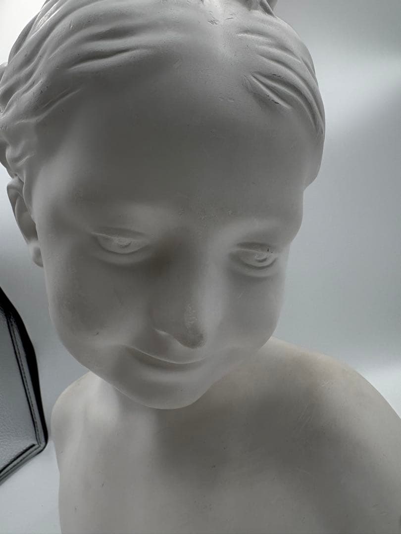 【良品】ドナテルロ　少女胸像　デッサン用　 石膏像　 オブジェ
