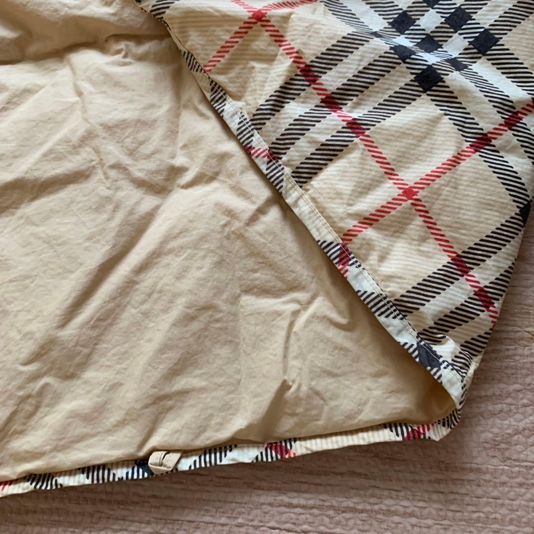 バーバリー ダウンひざ掛け