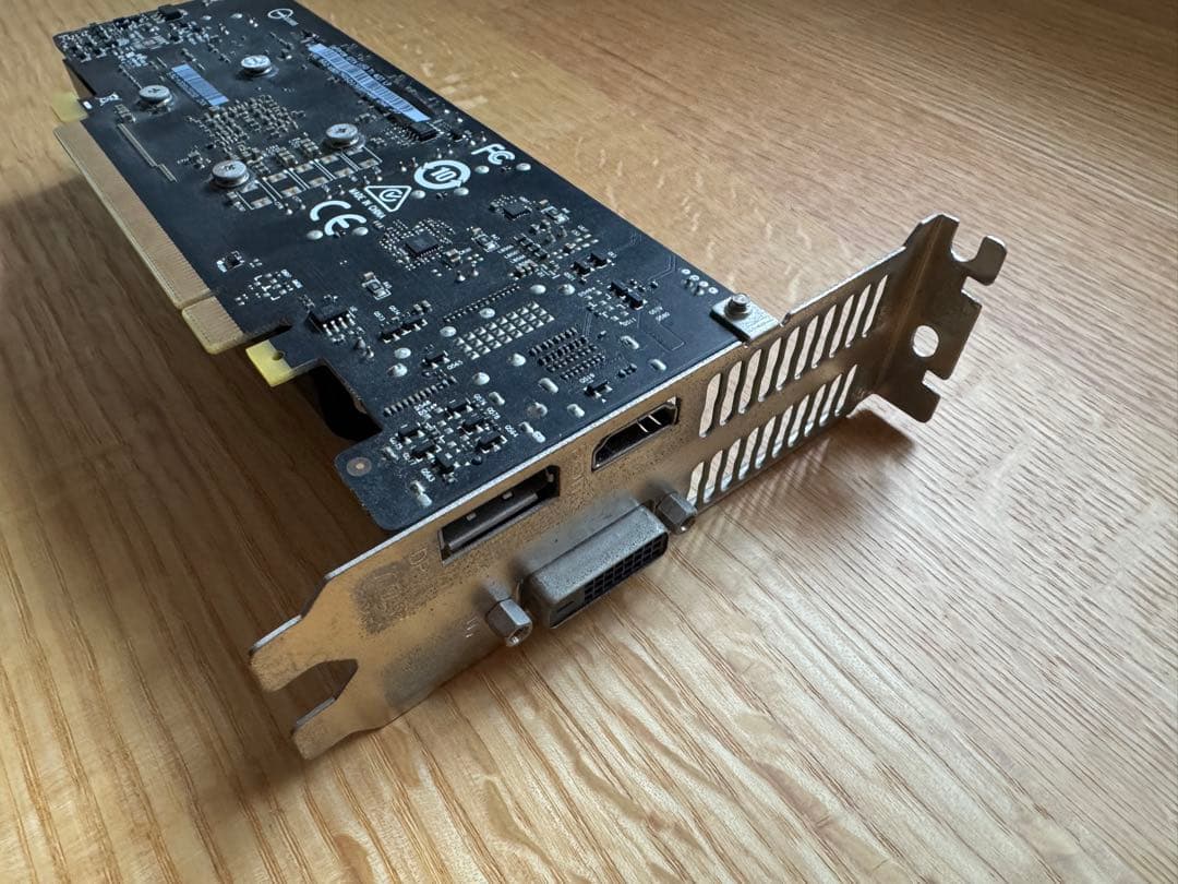 MSI製 GeForce GTX 1050 Ti 4GB LP ロープロファイル