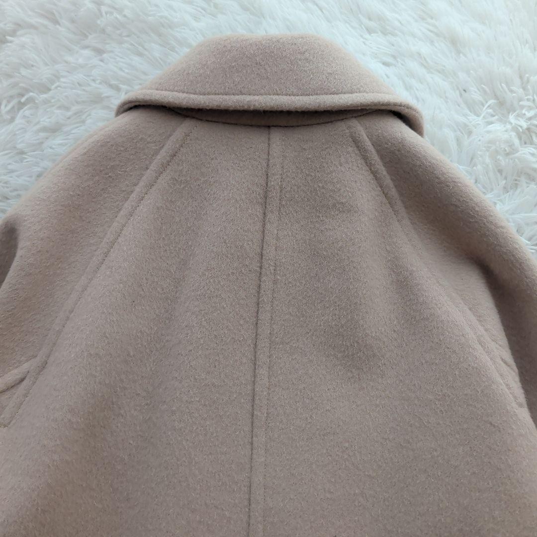 23AW ジャーナルスタンダード ウールアンゴラバルカラーミドルコート 38