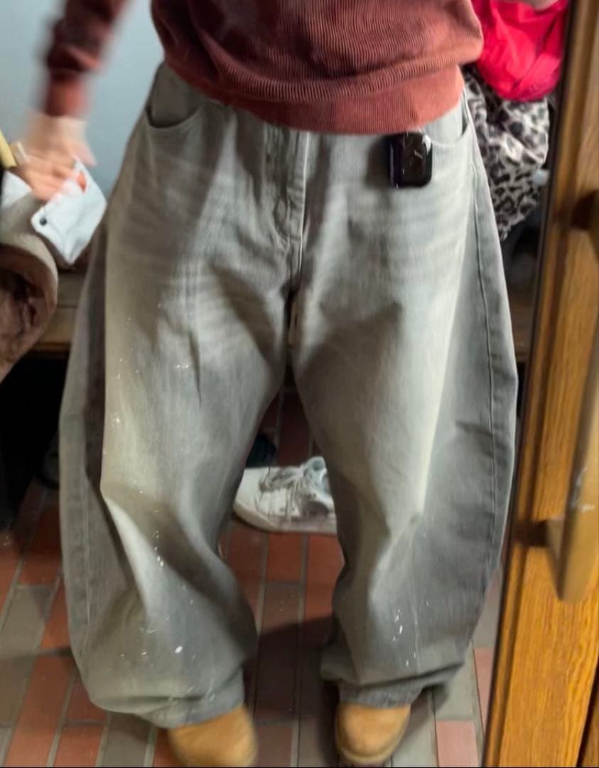 People styleグレーデニムL