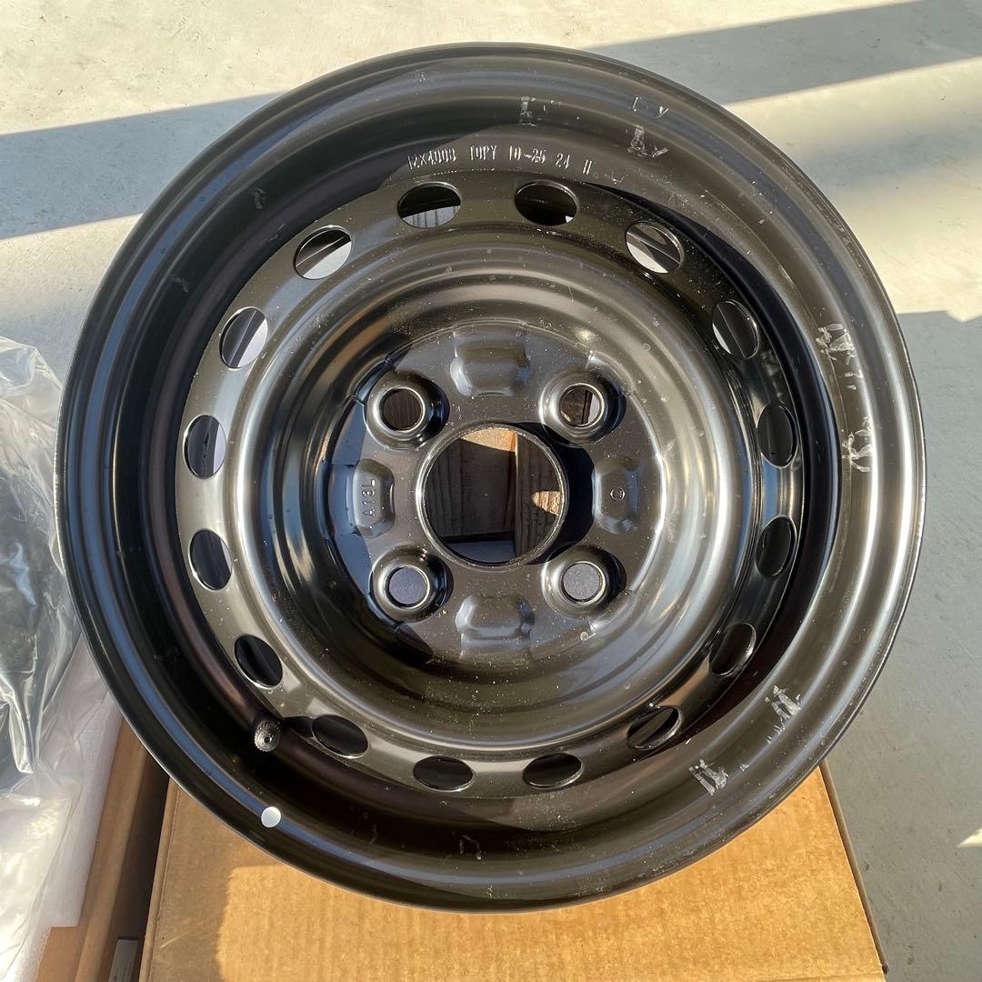 新車外し　ダイハツ純正　アトレー S700系　黒スチールホイール他　送料込み