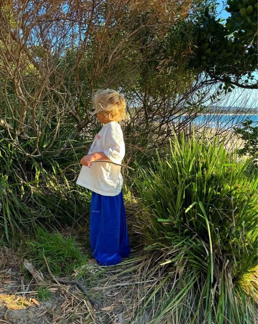 ボトムス cosmo pant blue 18-24m