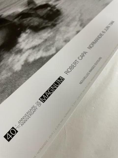 ロバート・キャパ CAPA 額装作品 Magnum Photos プリント