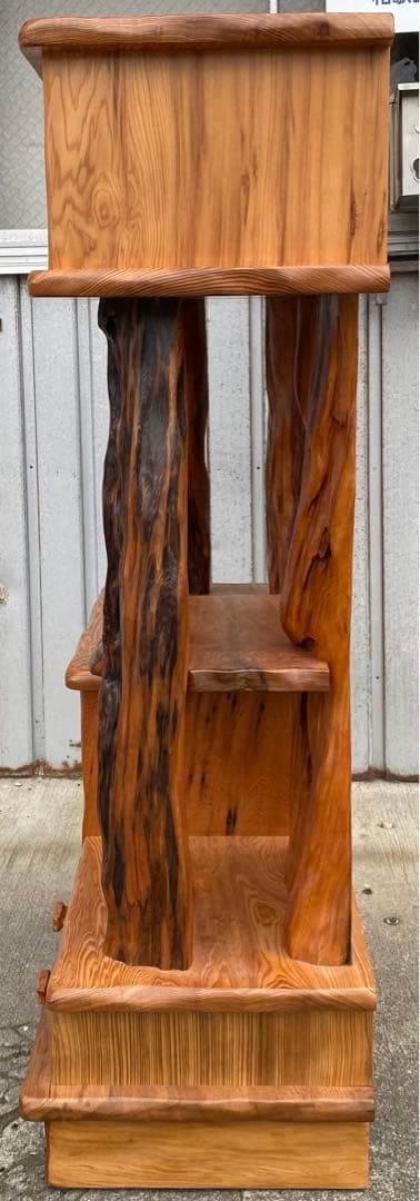 希少⭐︎世界遺産⭐︎屋久杉　飾り棚　収納棚　和家具　茶棚　天然木　幅約90cm