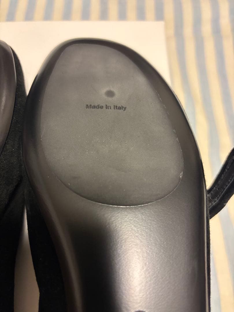 新品未使用 THE ROW Boheme MJ スエード ブラック 39