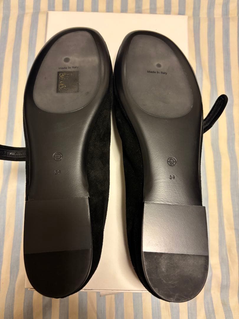 新品未使用 THE ROW Boheme MJ スエード ブラック 39